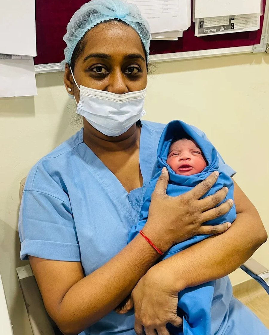 Newborn care after delivery